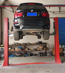 TS-6 Автомобильный гидравлический подъемник, (длинные «лапы»)