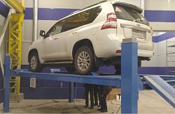 Подъемник 4 стоечный, г/п 5,5 т. без траверсы, TS5.5D-4L 